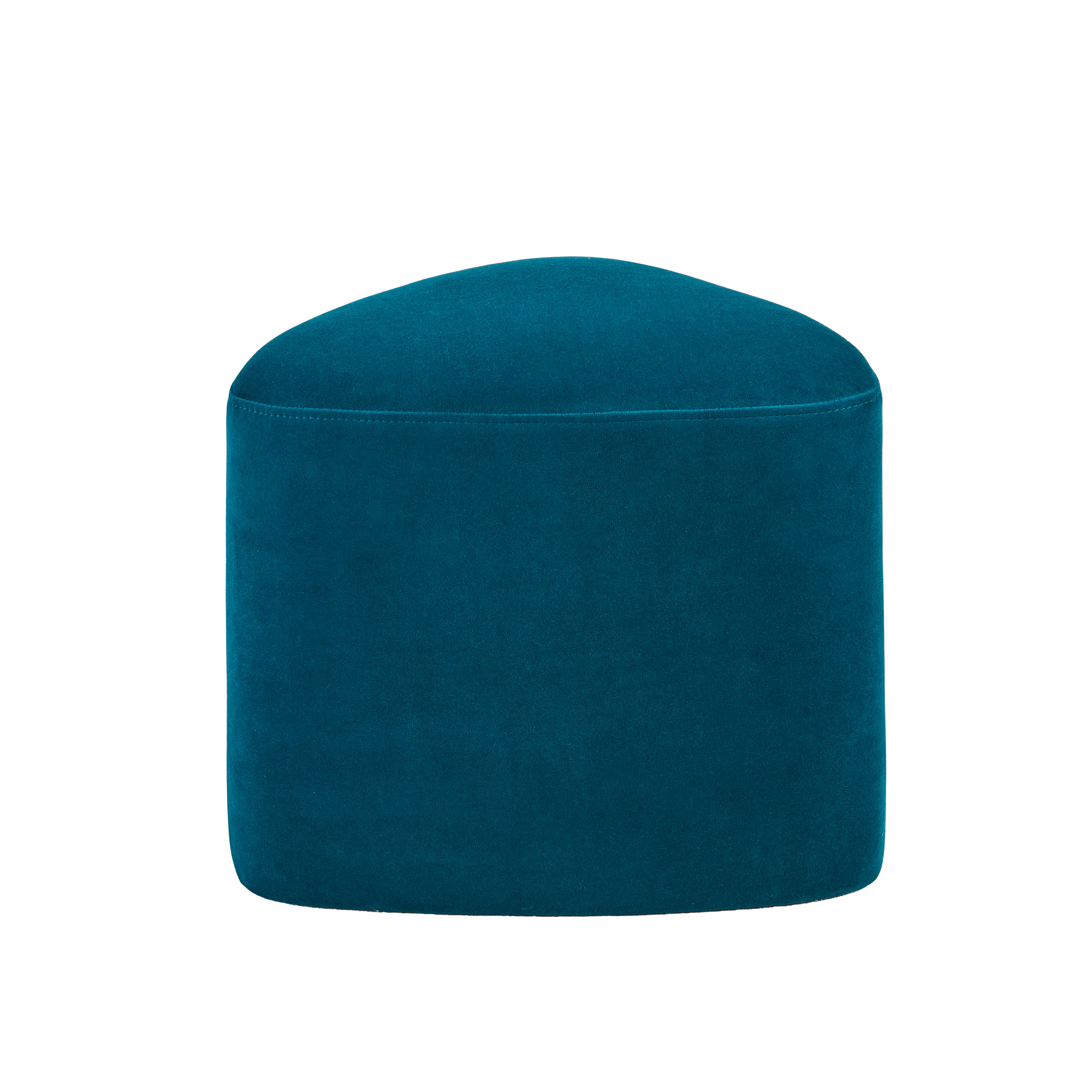 Alder Footstool - Deep Teal - Image 6
