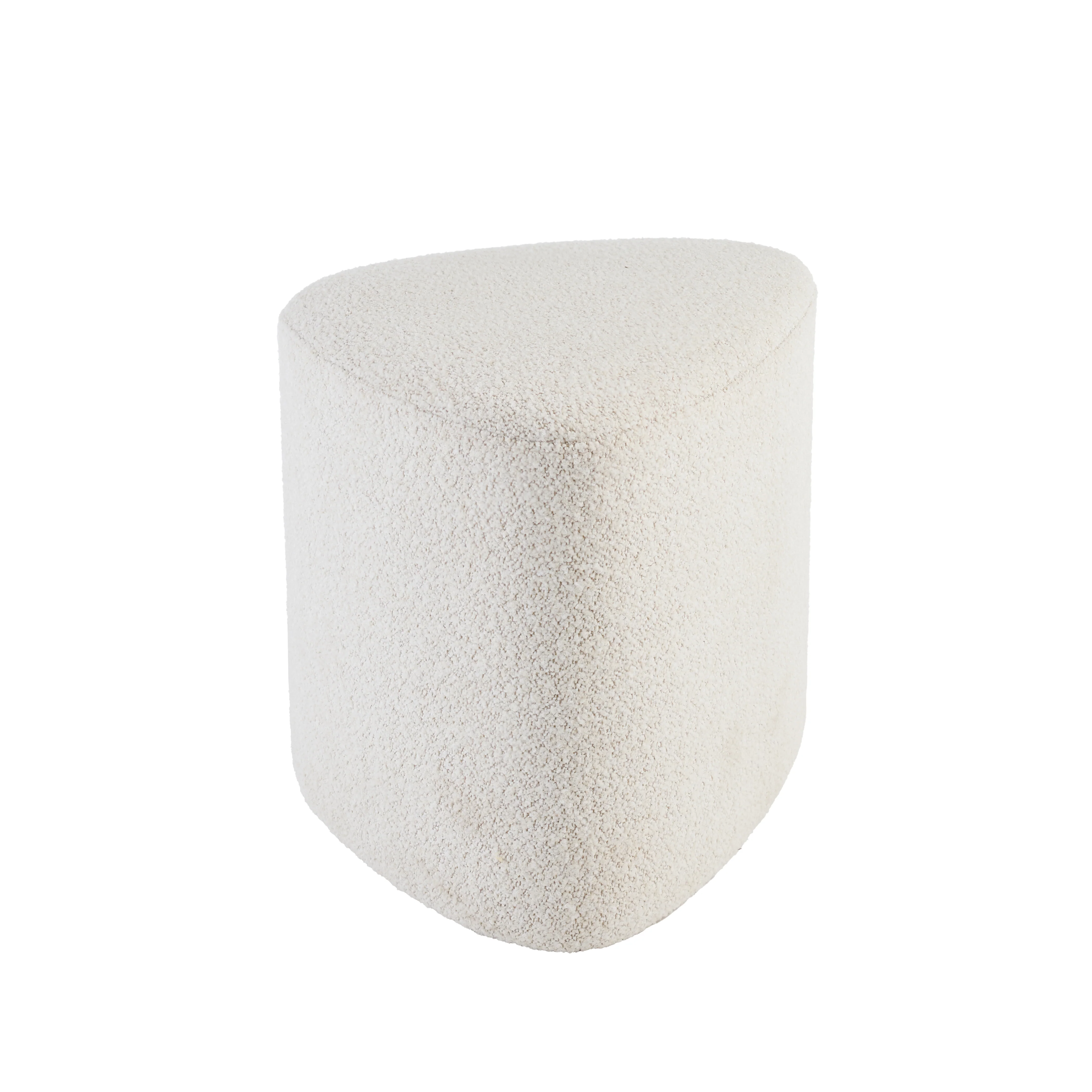 Alder Footstool - Oat Boucle - Image 5