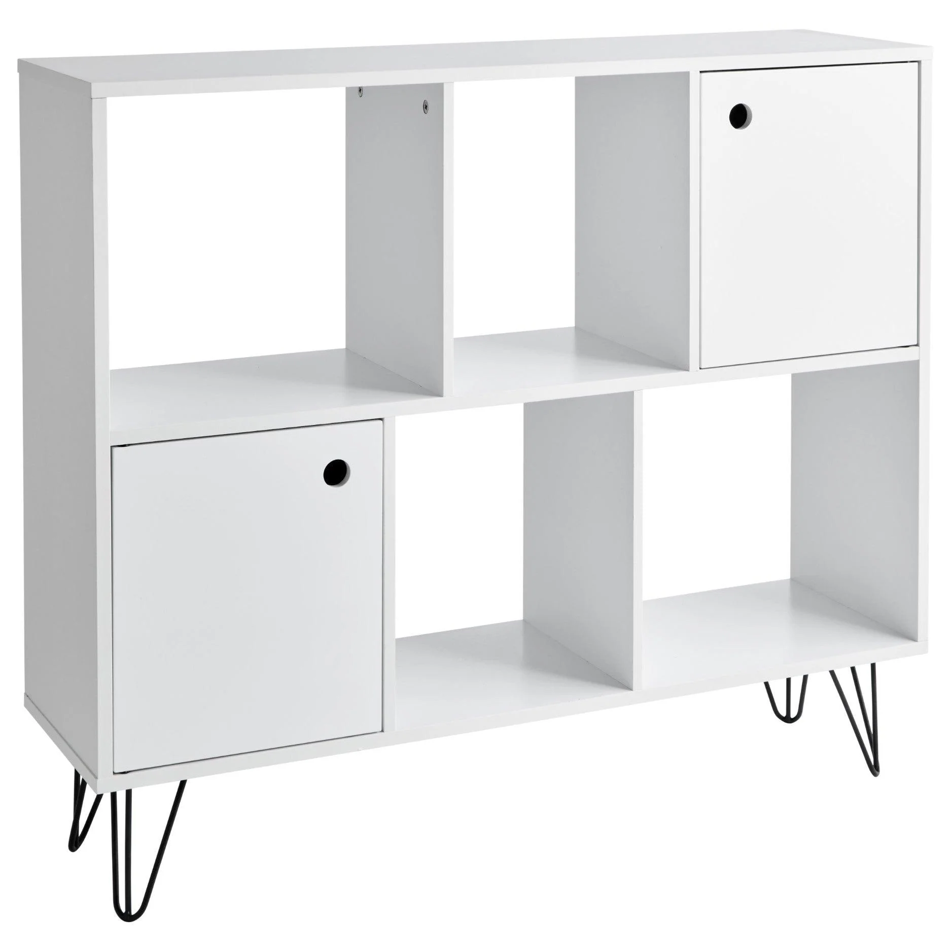 Anderson Cube Storage Unit - White with White Cupboards - Image 4