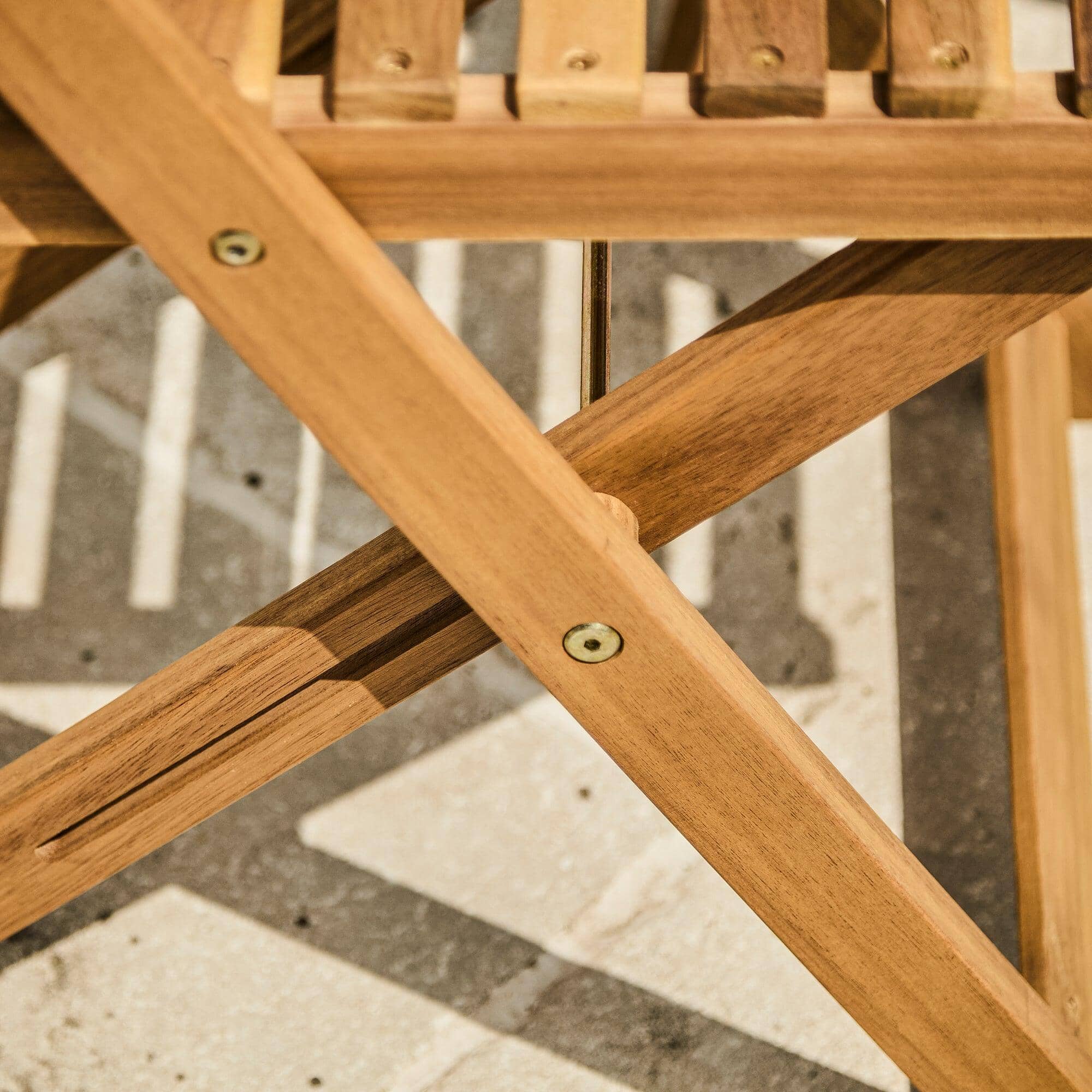 Ashby Wooden Garden Bistro Dining Set - Image 7