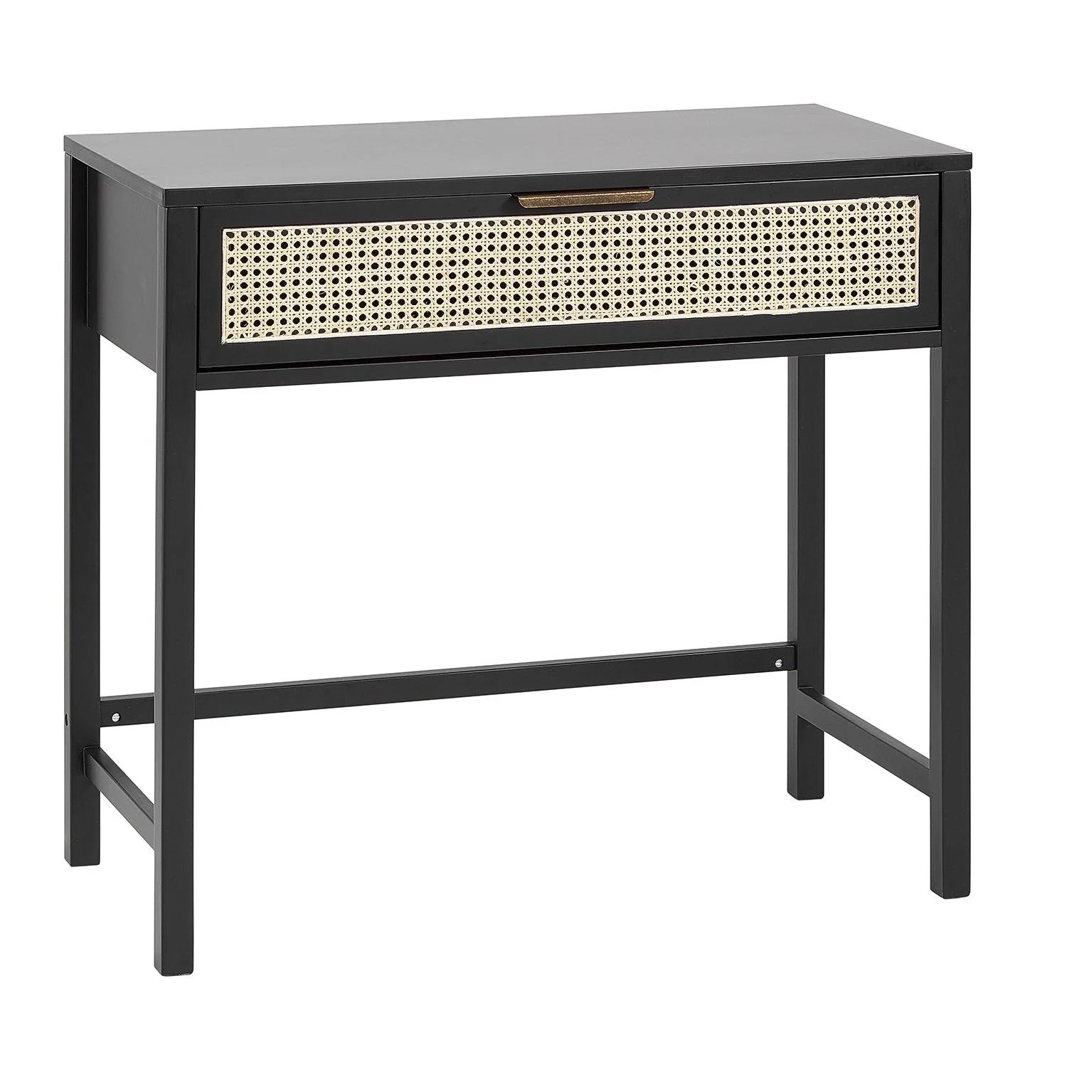 Charlie Black Dressing Table with Stool - Image 3
