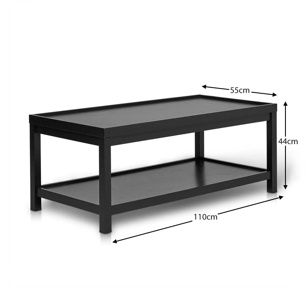 Charlie Noir Black Coffee Table - Image 10