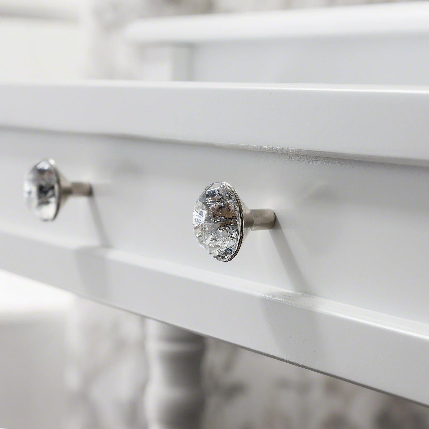 Sienna White Dressing Table with Mirror & Stool - Image 5