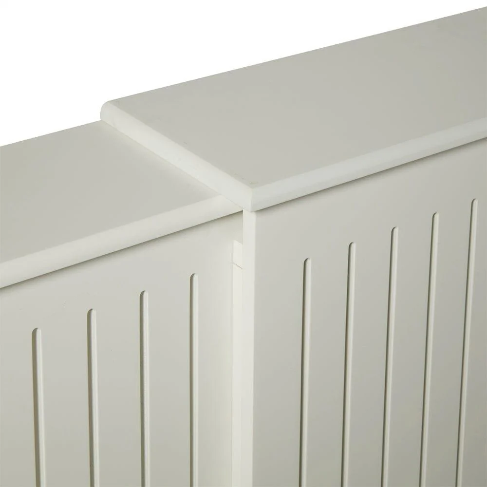 Elspeth Extendable Radiator Cover in Snow White - Image 8