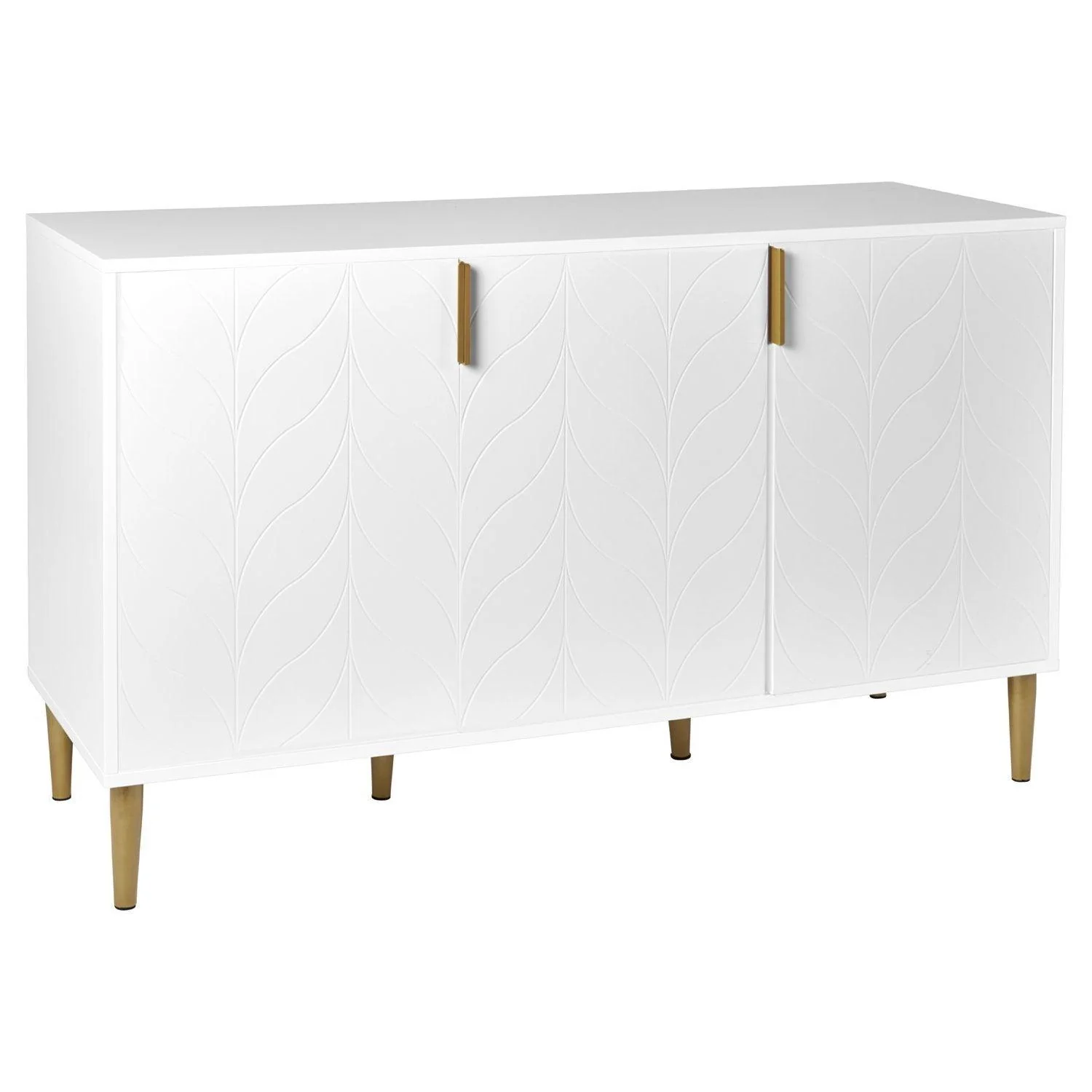 Gloria 3 Door Large Sideboard - White - Image 6