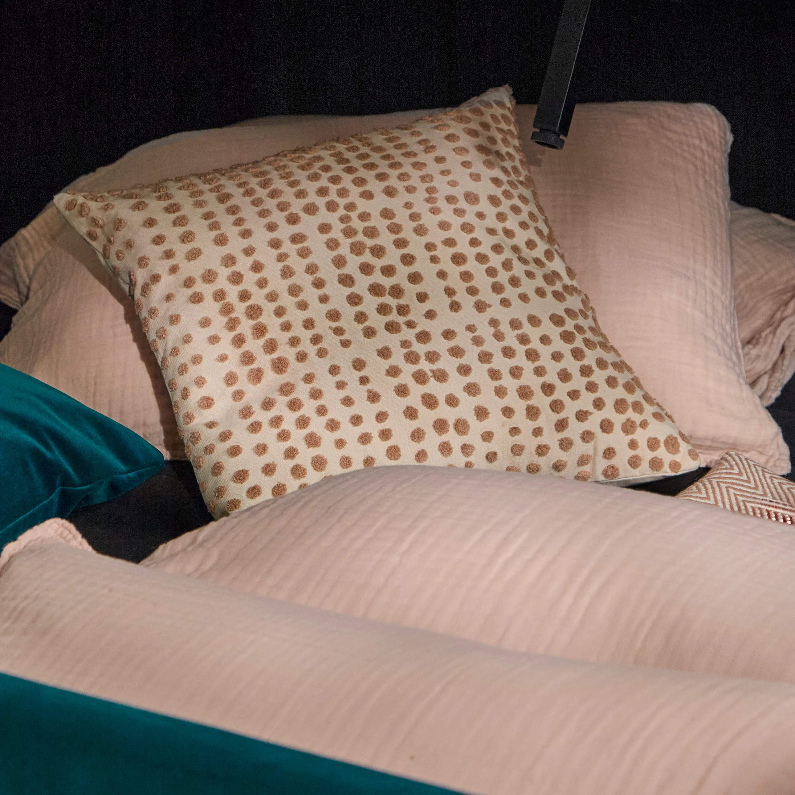 Hannah King Ottoman Bed - Deep Teal - Image 8