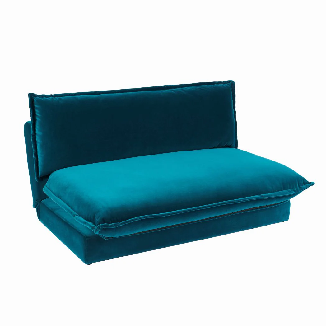 Harlow Double Sofa Bed - Soft Teal - Image 8