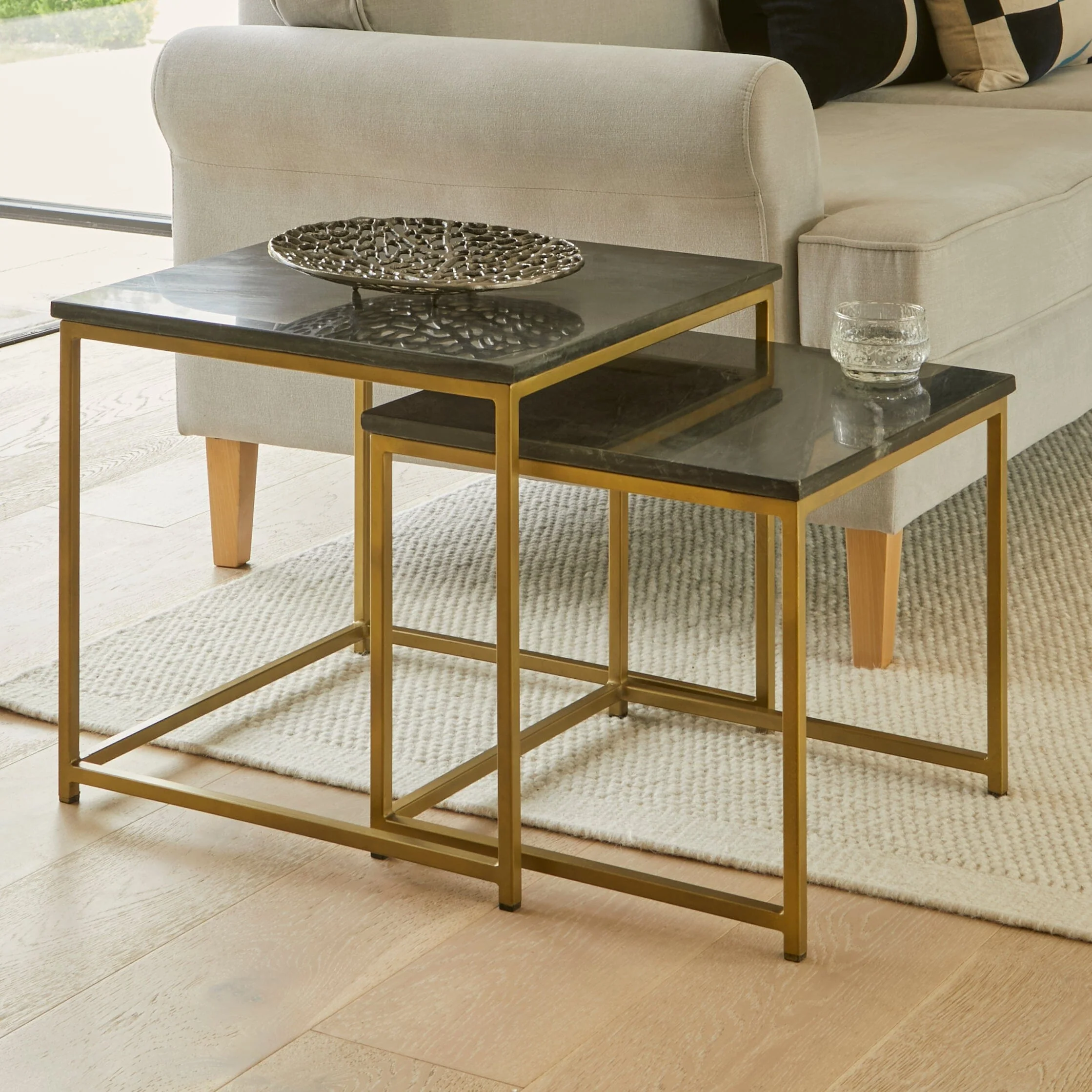 Holton 30cm Decorative Bowl - Black Metal - Image 3