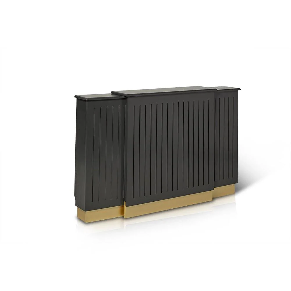 Iliana Extendable Radiator Cover in Charcoal Grey - Image 11