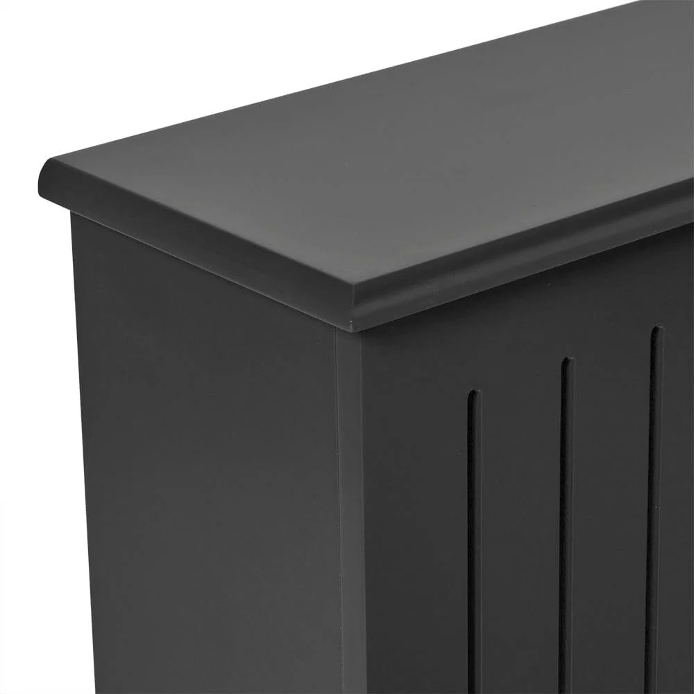 Iliana Extendable Radiator Cover in Charcoal Grey - Image 5