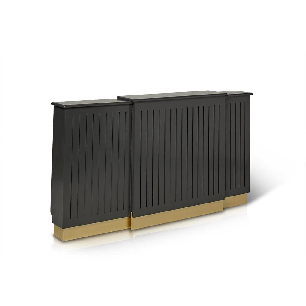 Iliana Extendable Radiator Cover in Charcoal Grey - Image 9