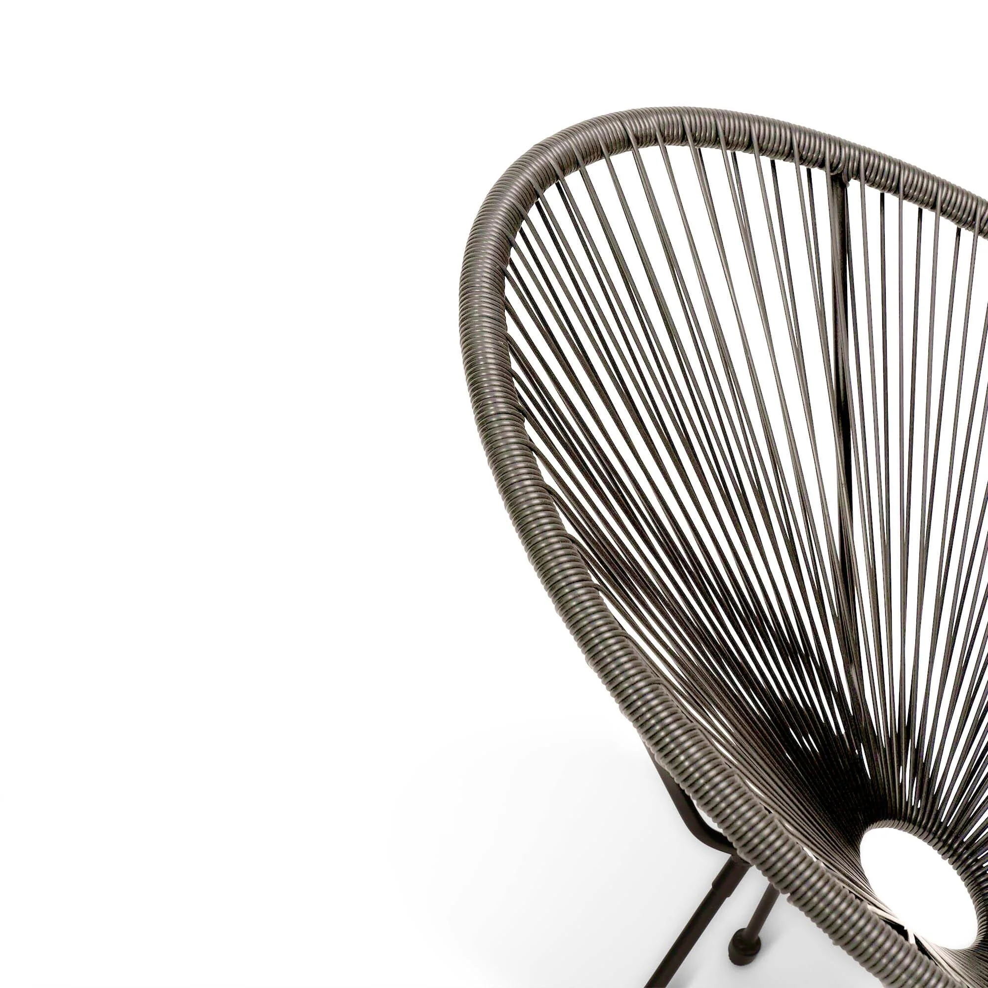 Indra String Bistro Set - Grey - Image 11