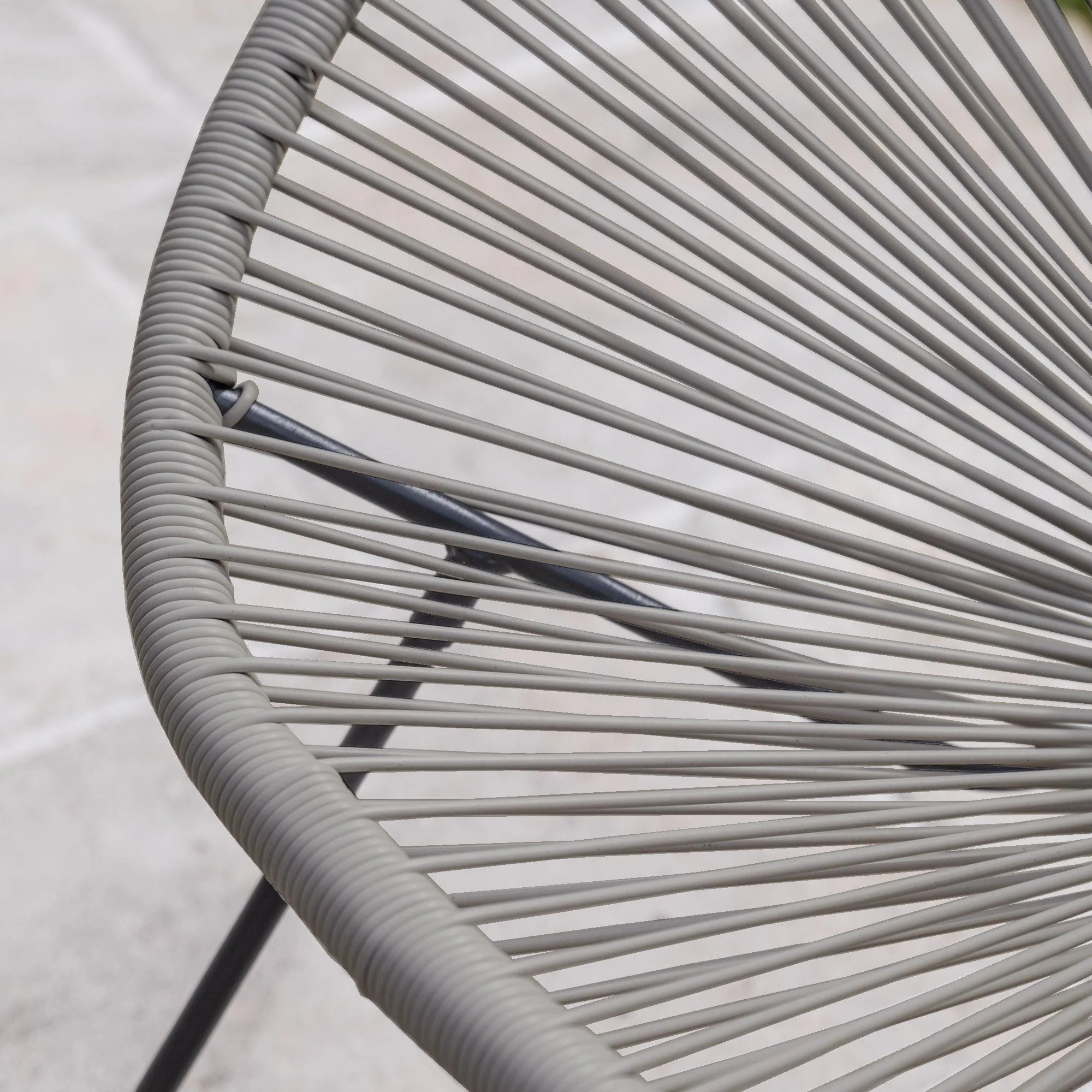 Indra String Bistro Set - Grey - Image 6