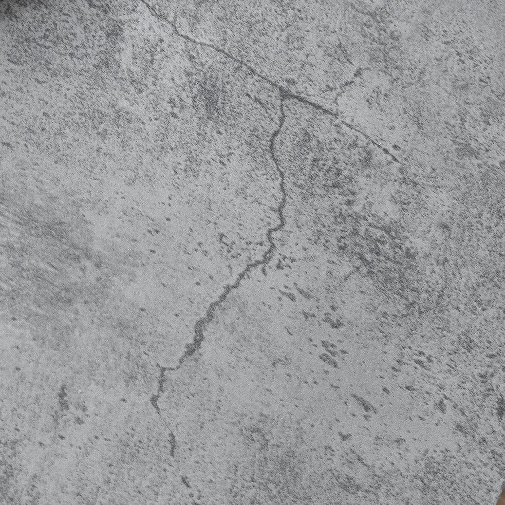 Jay Concrete Effect Console Table - Black Legs - Image 3