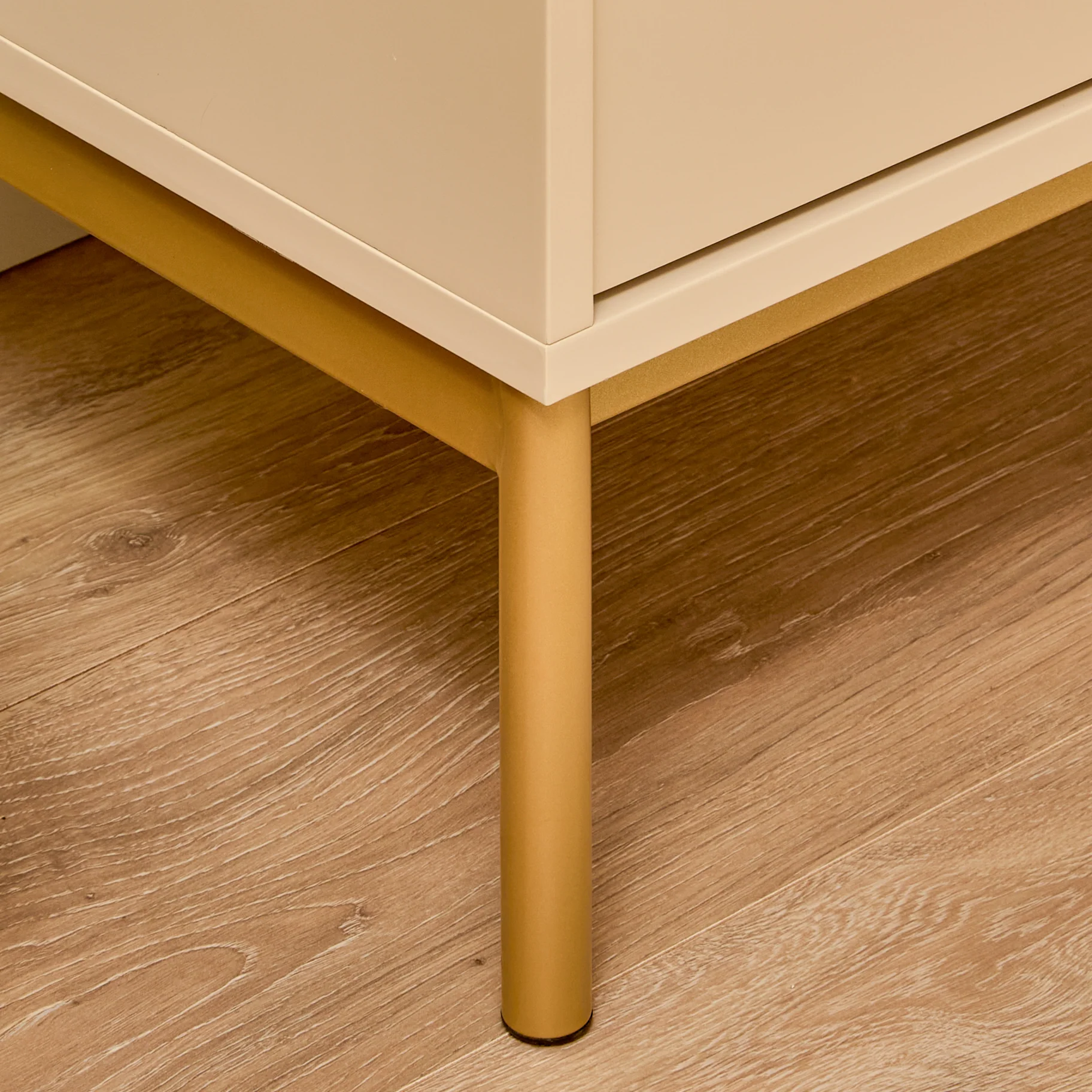 Luella 80cm 5 Drawer Fluted Tallboy - Driftwood - Image 7