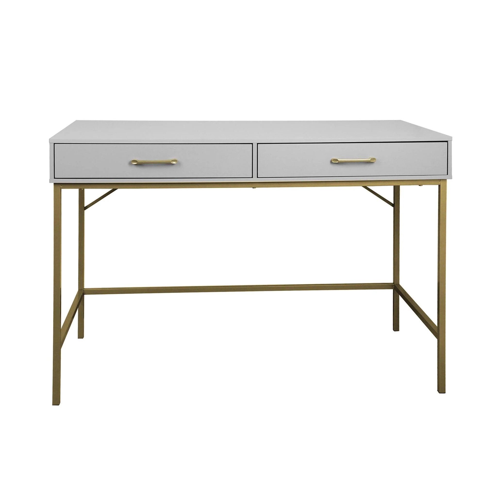 Marie Grey Dressing Table with Stool - Image 3