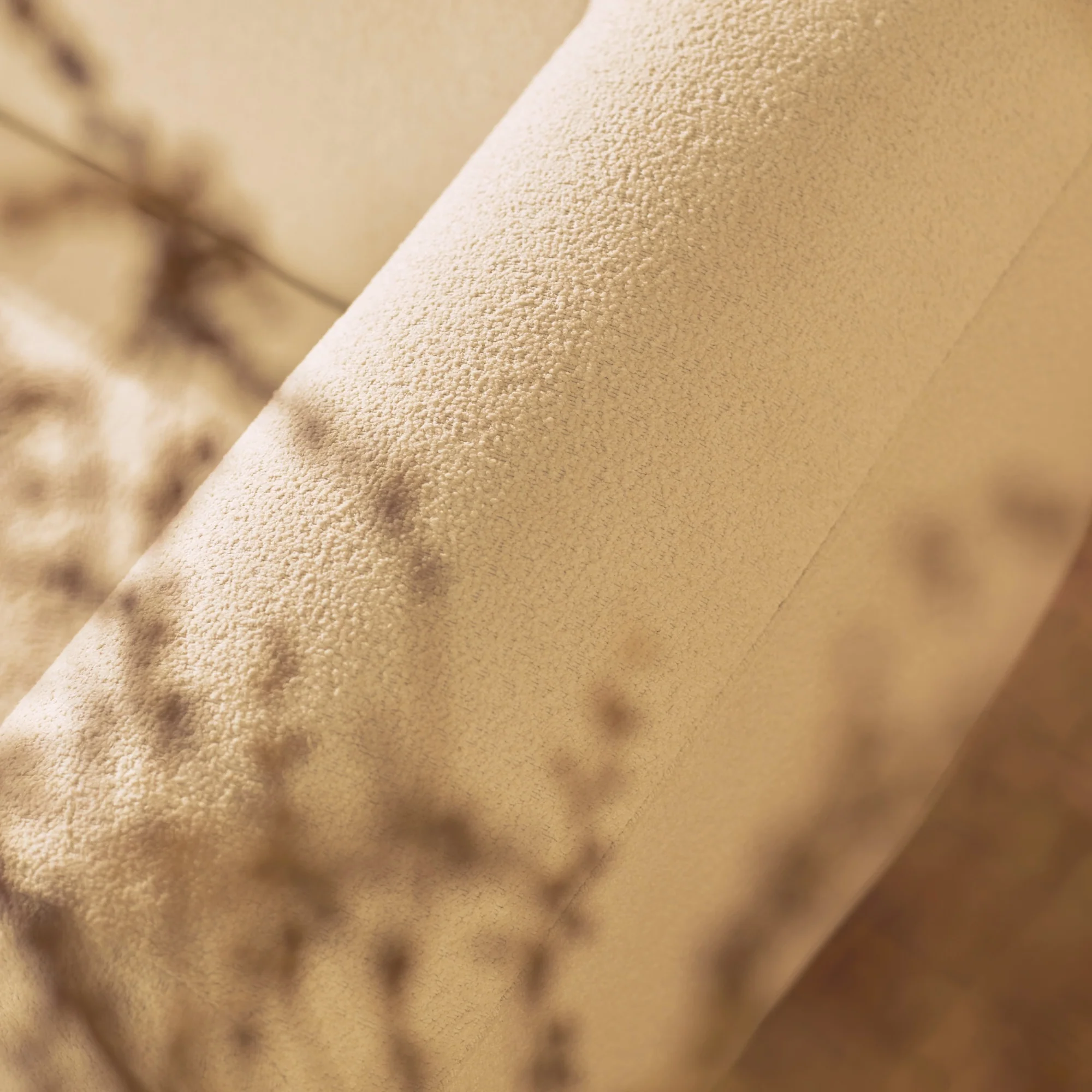 Nathalia 4-Seater Sofa - Chalk White Boucle - Image 5