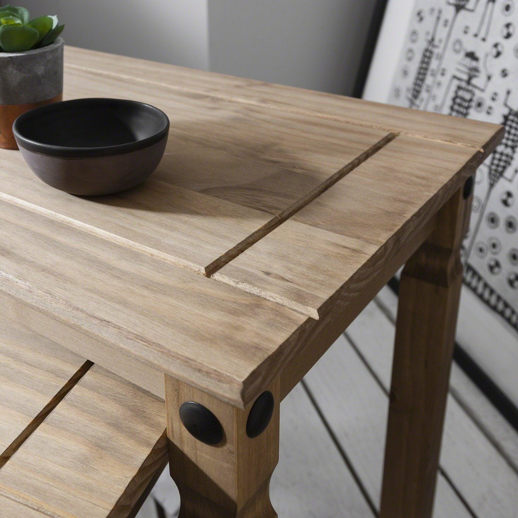 Corona Solid Pine Nest of Tables - Image 6