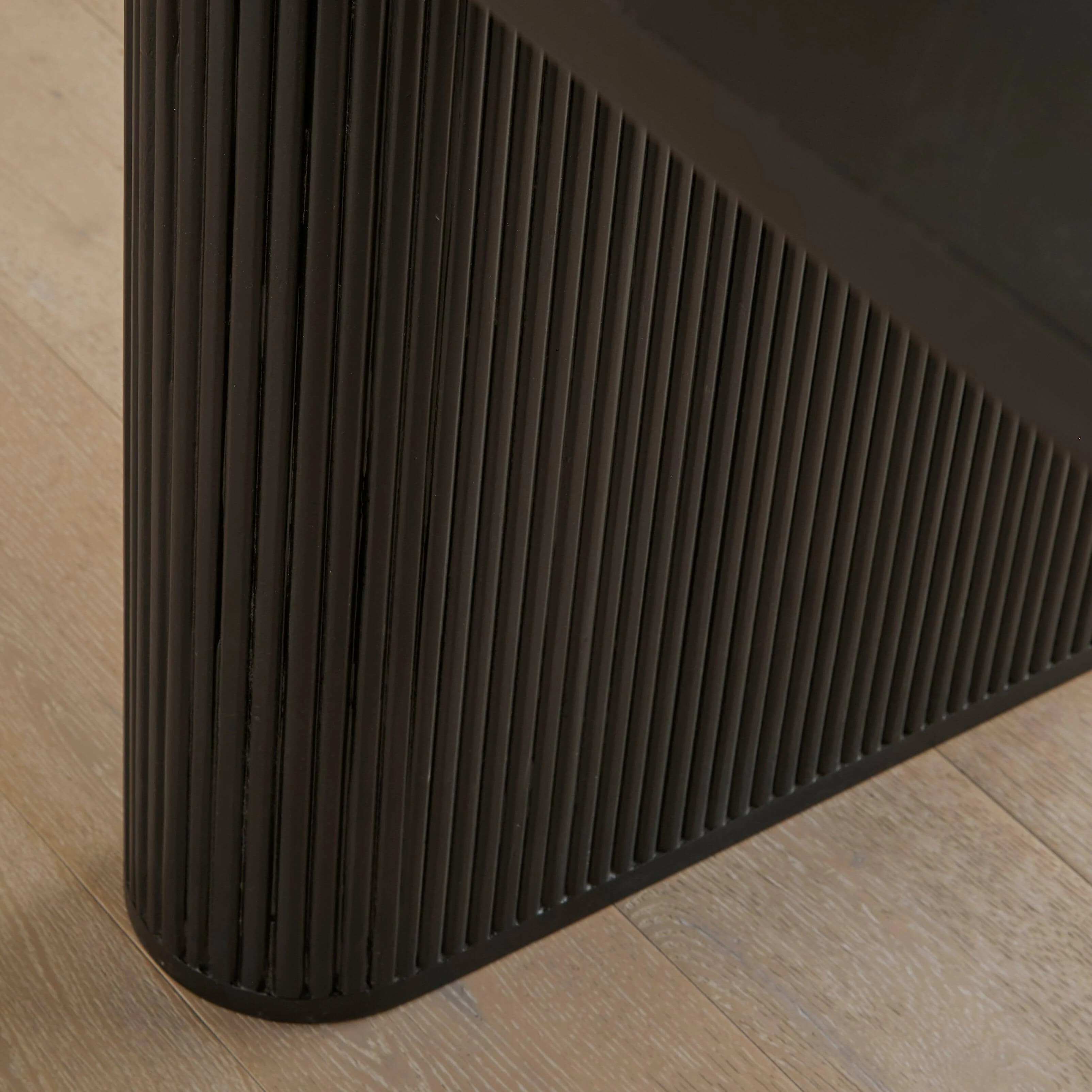 Orla Black Mango Wood Dining Table - Image 5