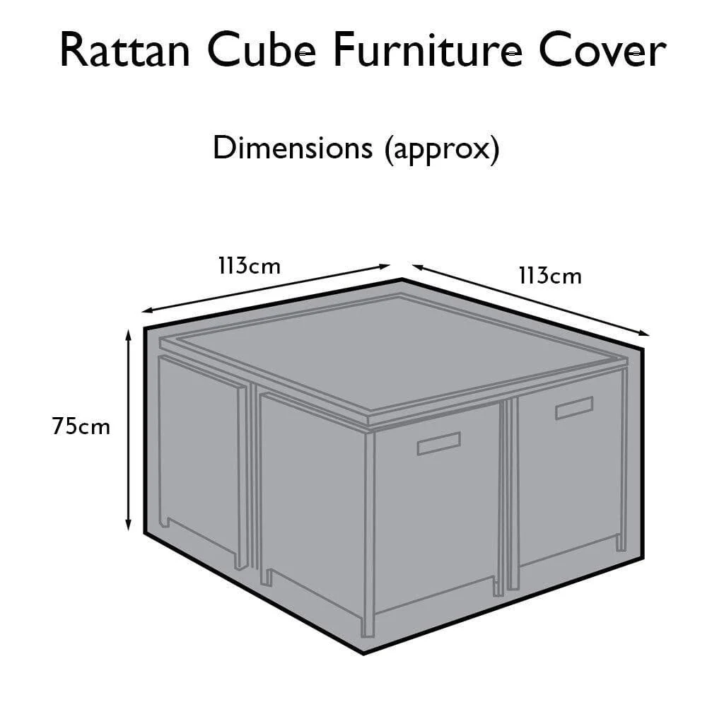 Garden Furniture Cover For 8 Seater Cube Dining Set