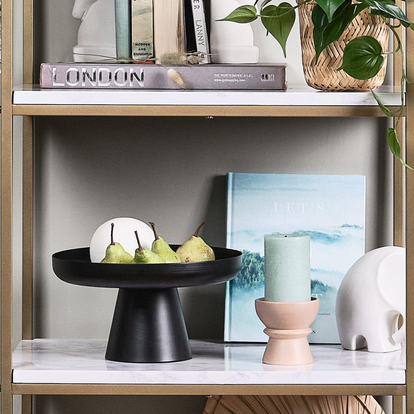 Boswell 28cm Tray - Black Metal - Image 4