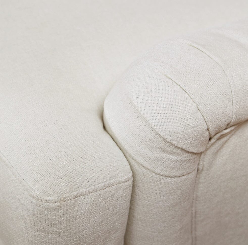 Brea Oyster White Left Corner Sofa with Whitewash Oak Legs - Image 4