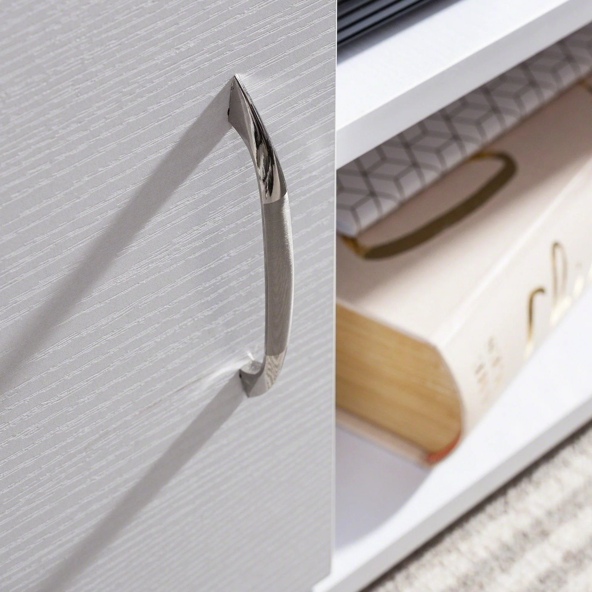 Outlet - Essie TV unit with storage - white - Image 4