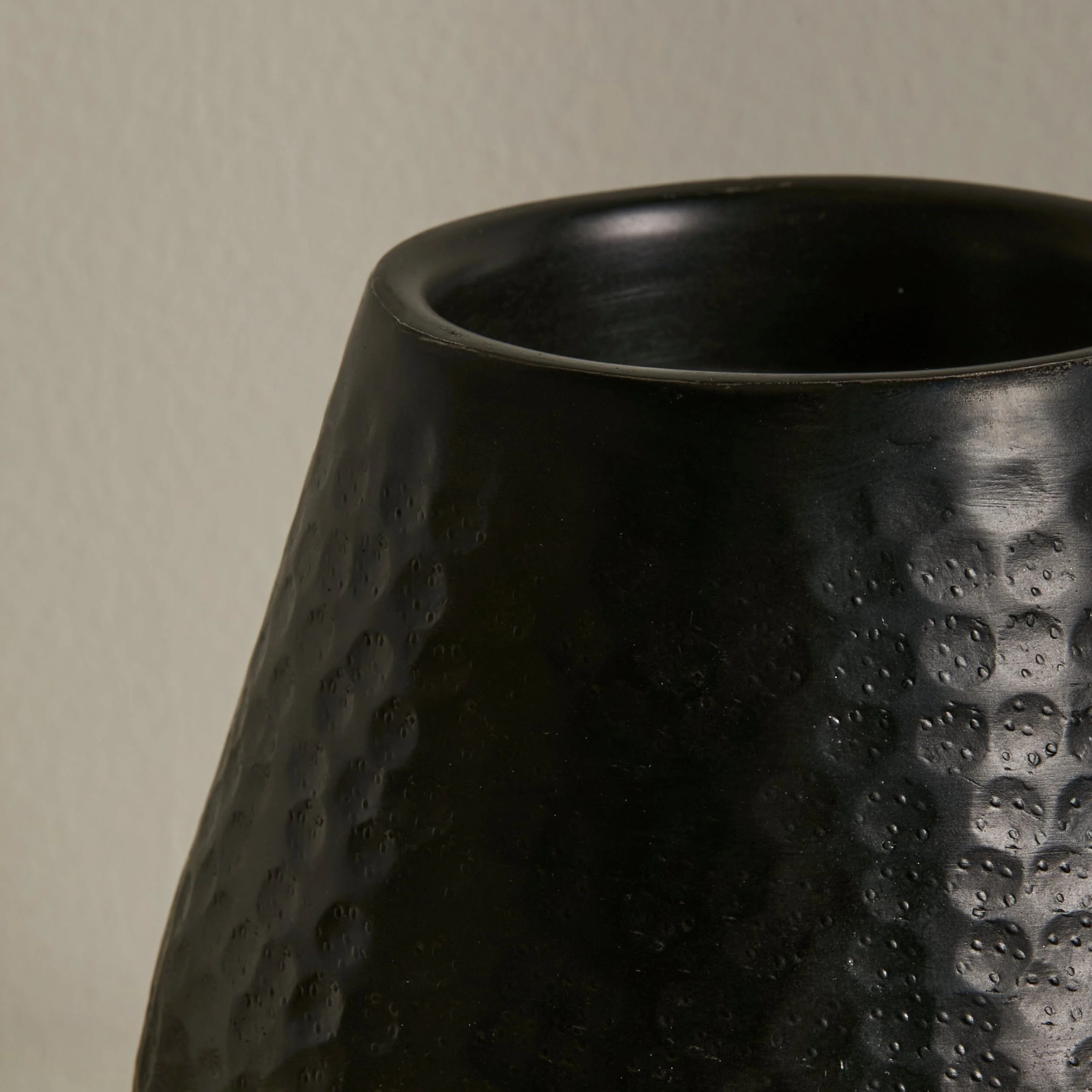 Hale 13.5cm Metal Candle Holder - Black Bronze - Image 8