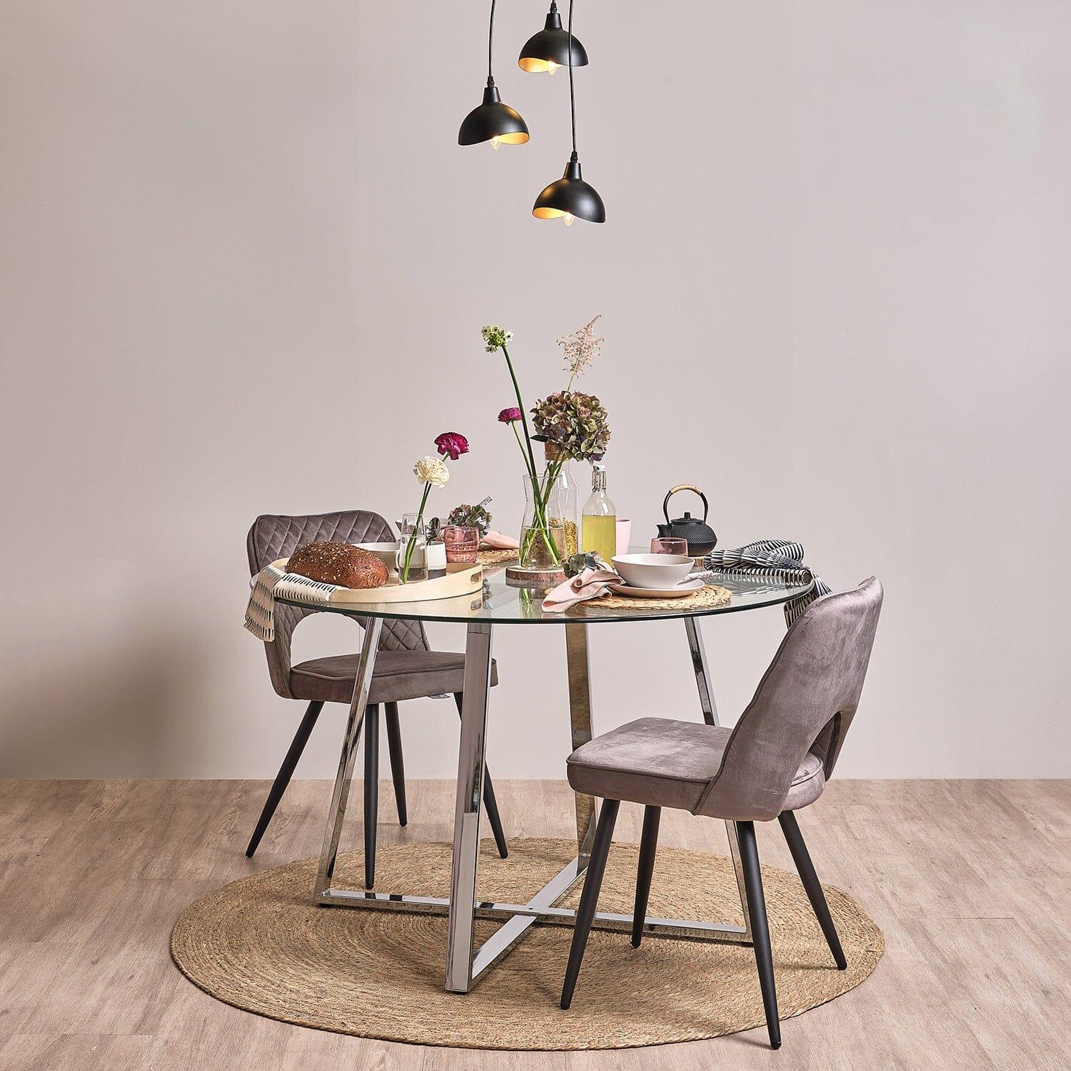 Heaton 150cm Round Seagrass Rug - Natural - Image 6