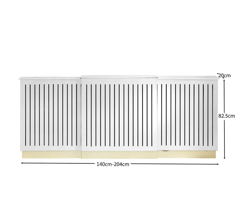 Outlet - Iliana Extendable Radiator Cover - Snow White - Image 5