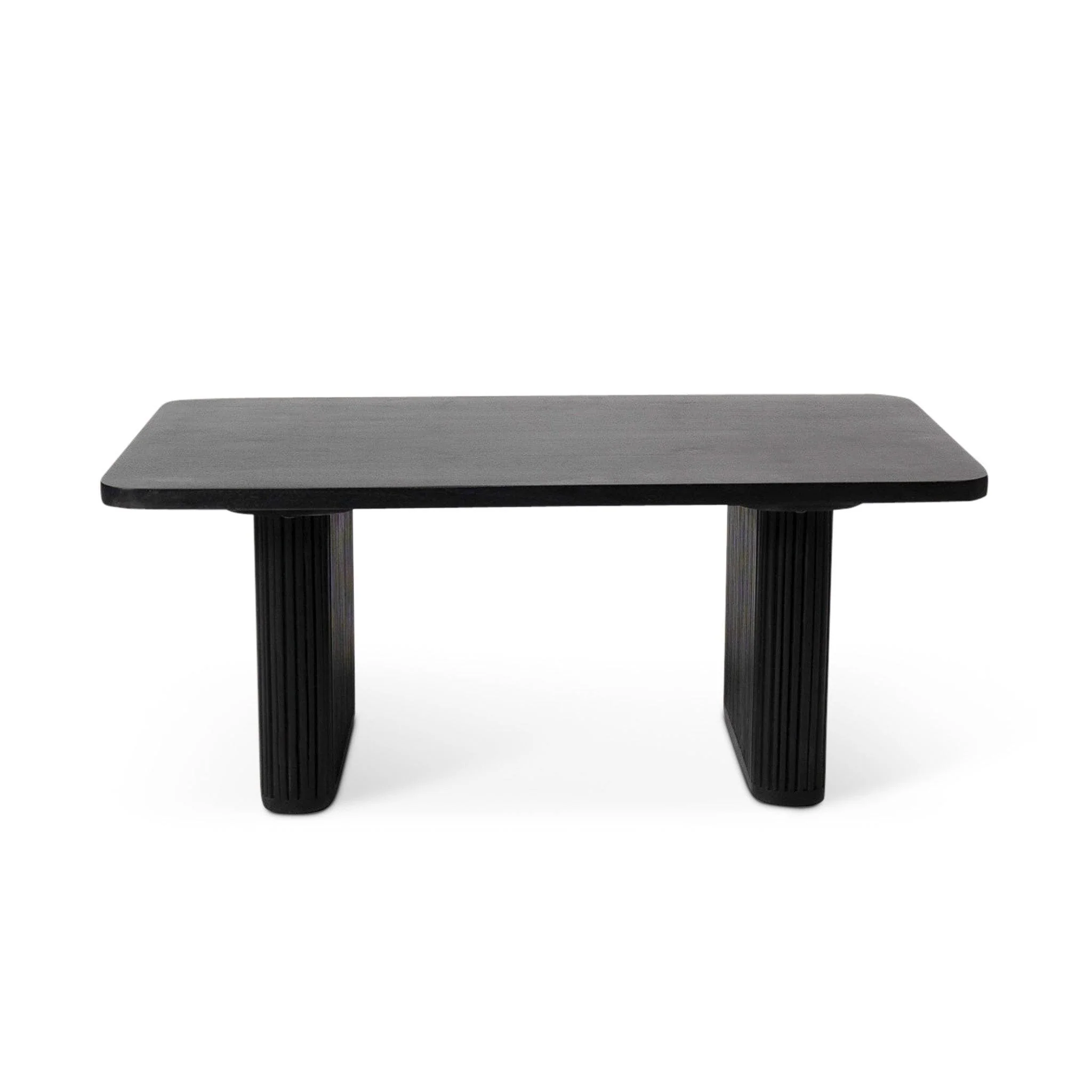 Orla Black Mango Wood Coffee Table - Image 5