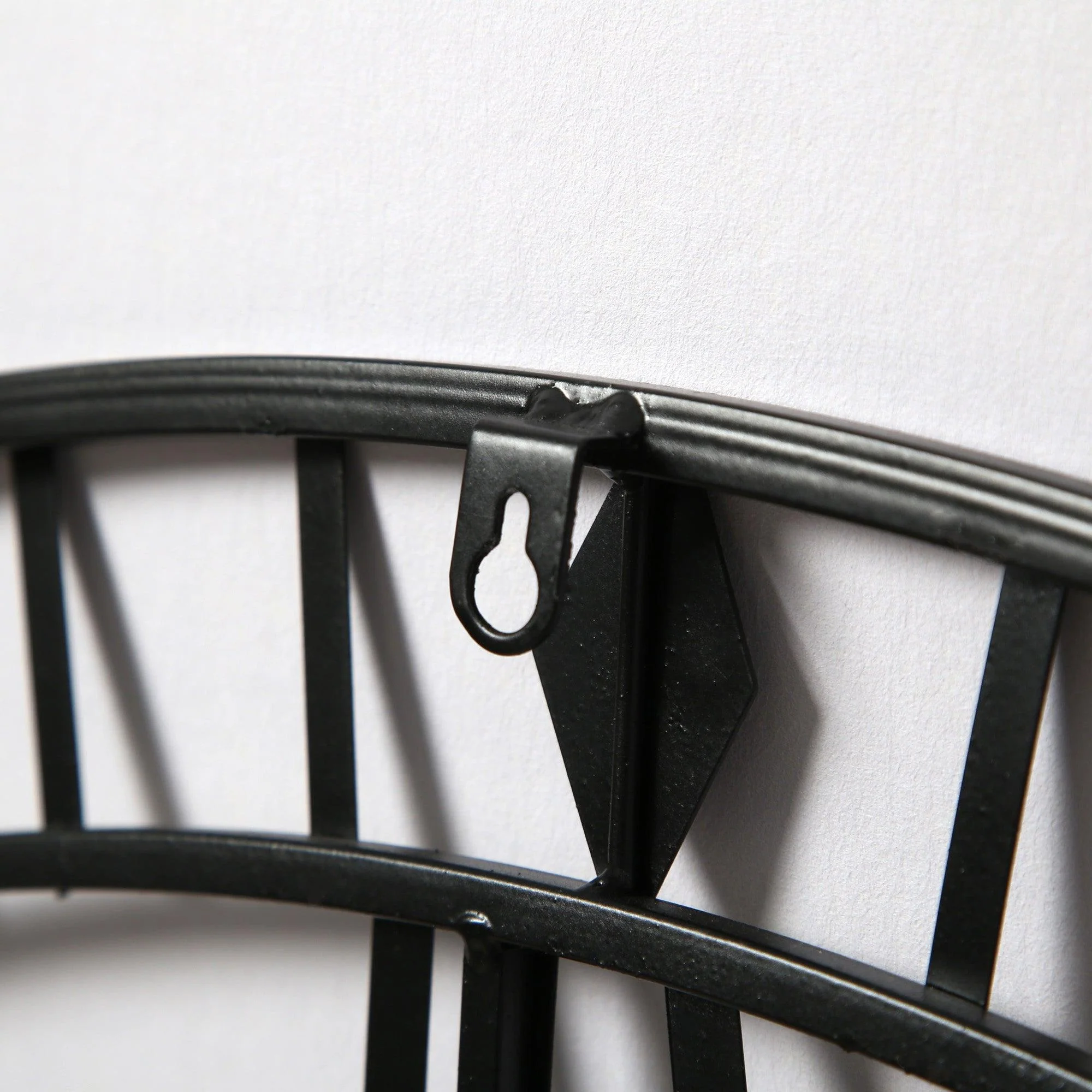 Riseley Large Skeleton Wall Clock - Black - Image 4