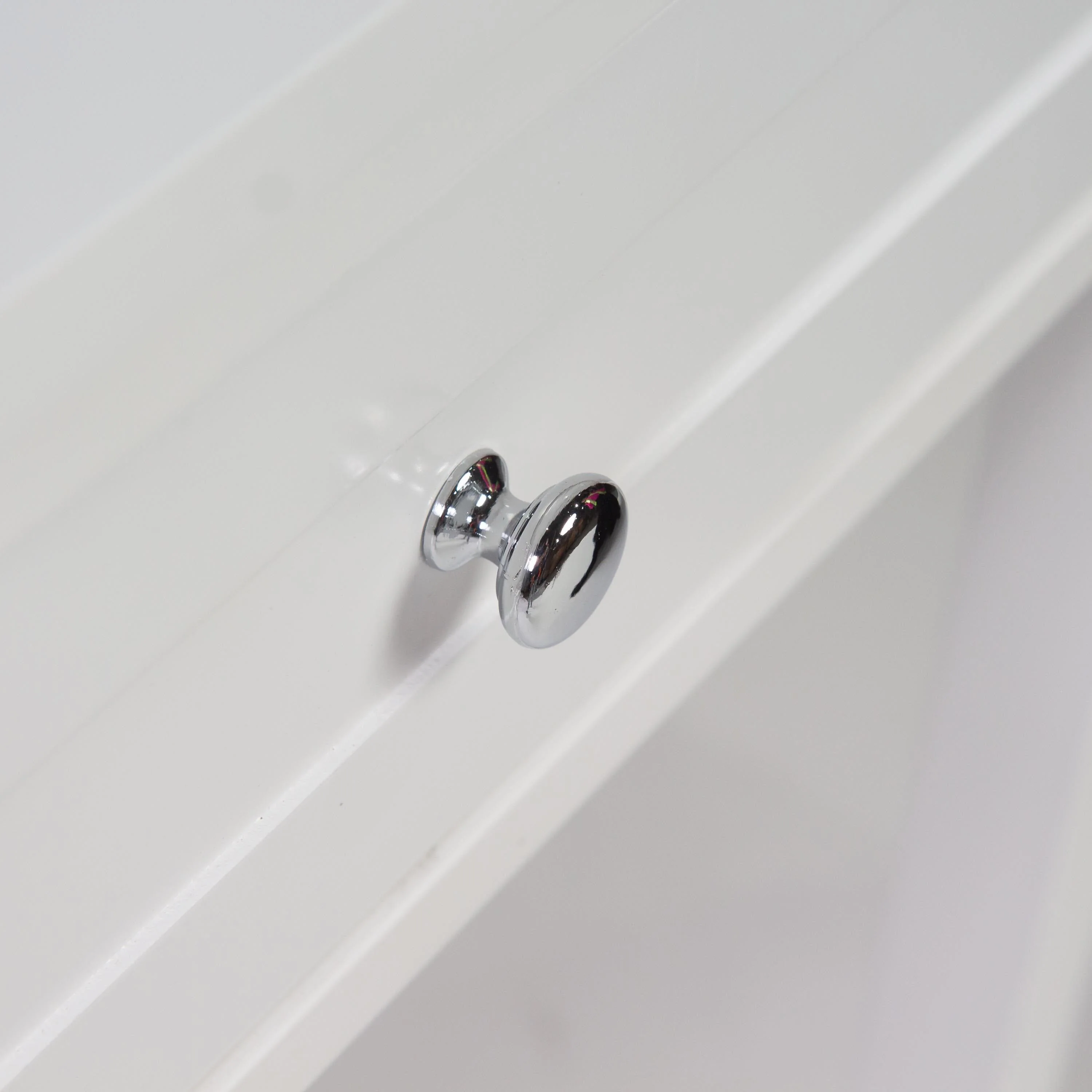 Stevie White Dressing Table with Drawers - Image 3