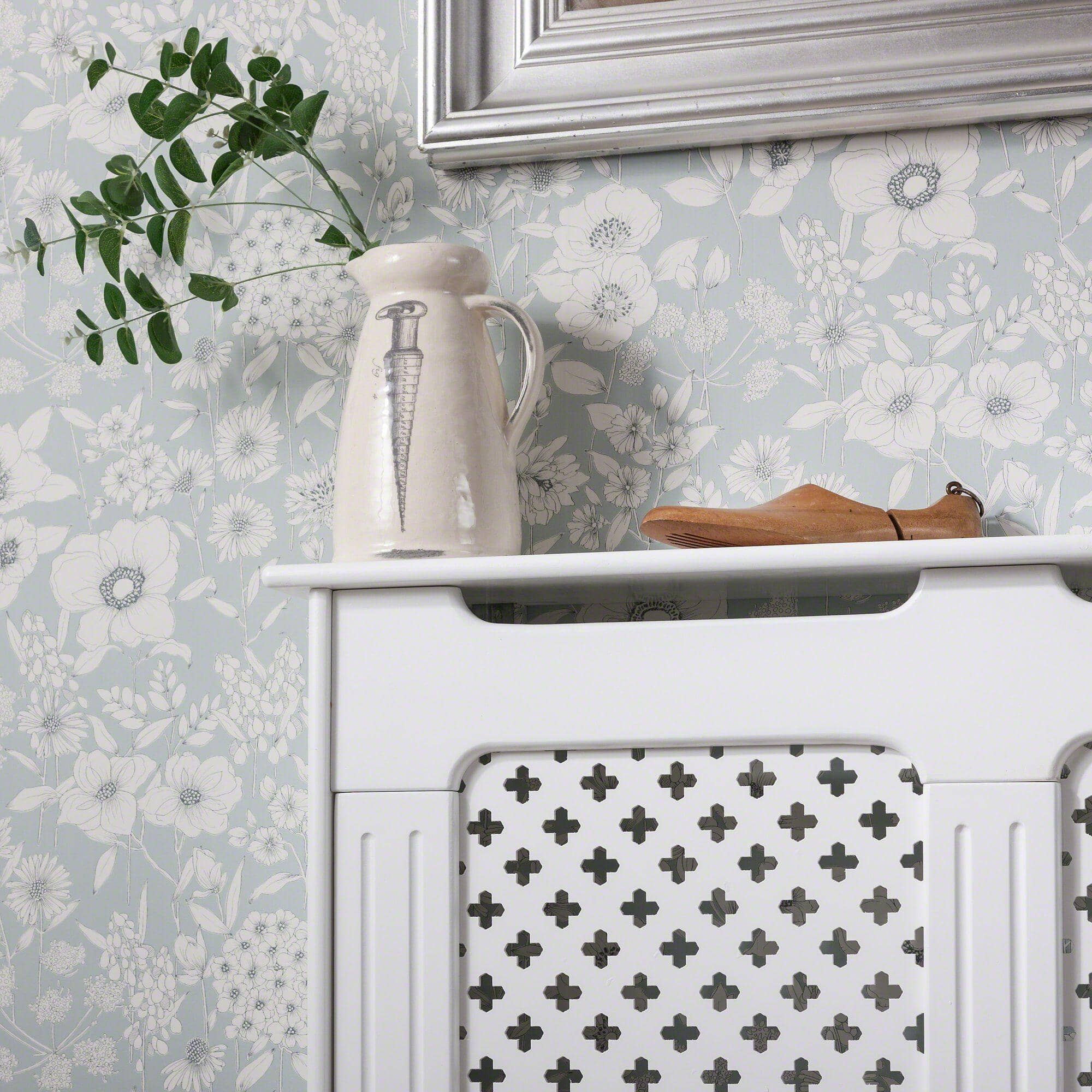 Edith Radiator Cover - White - Small - Image 3