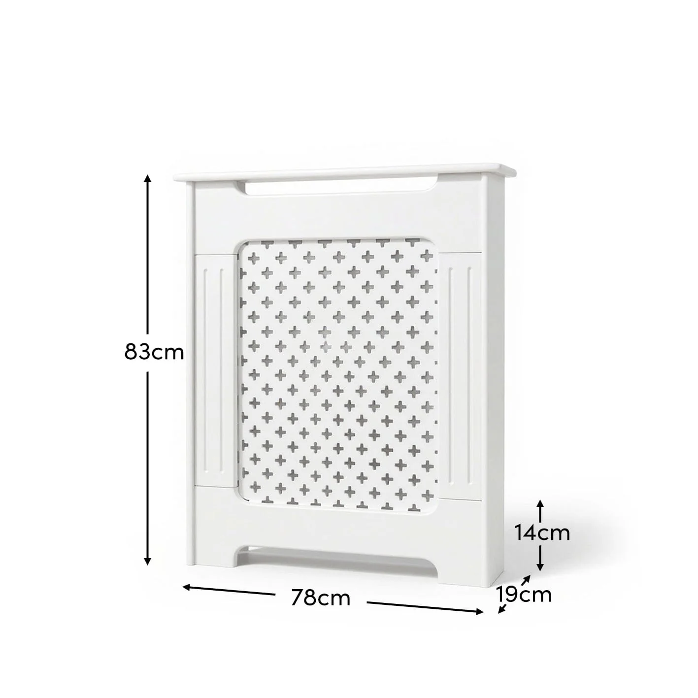 Edith Radiator Cover - White - Small - Image 8