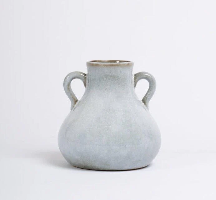 Ruthwell 16cm Ceramic Vase - Blue - Image 6