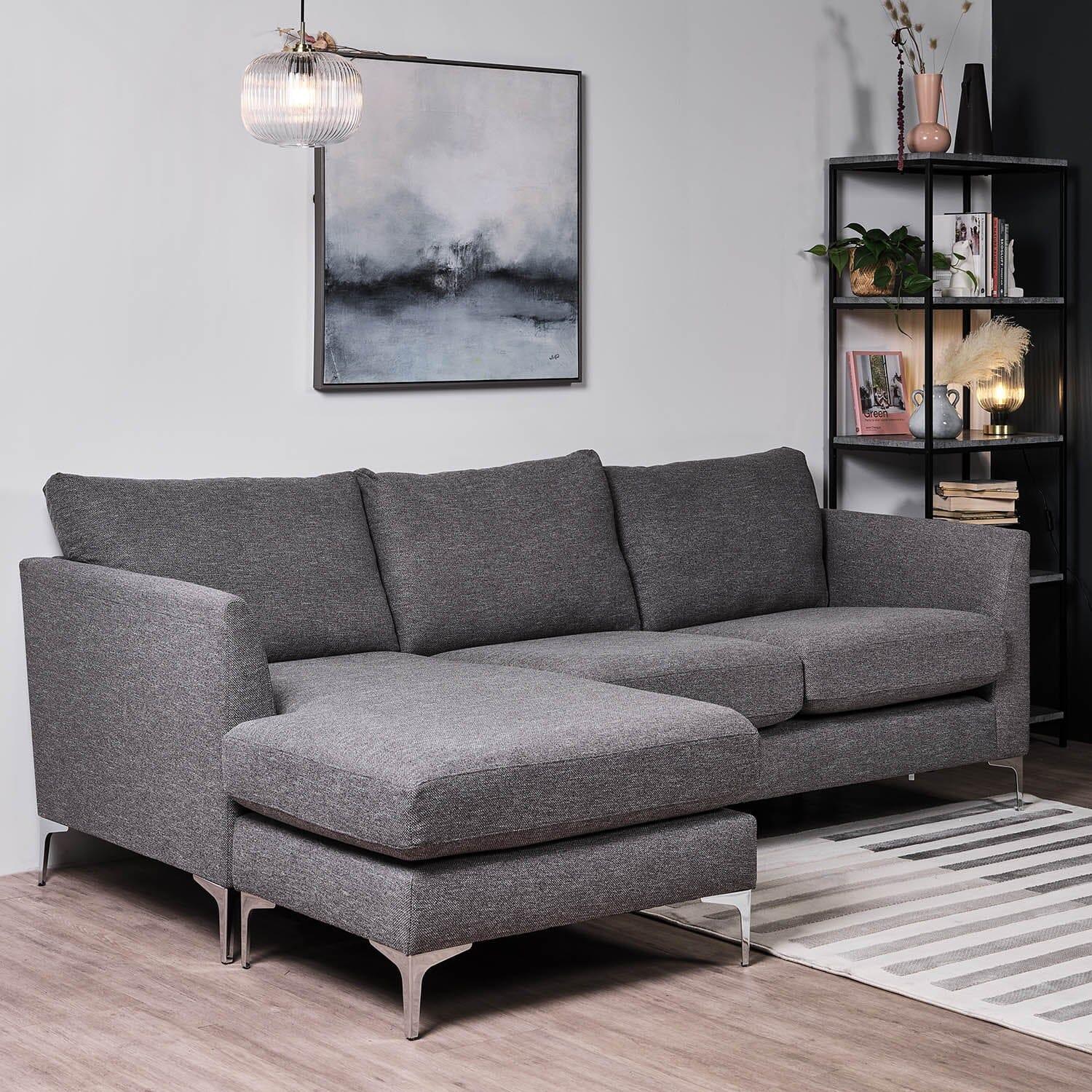 Elswick 82X82cm Sea Spray Wall Art - Silver Frame - Image 3