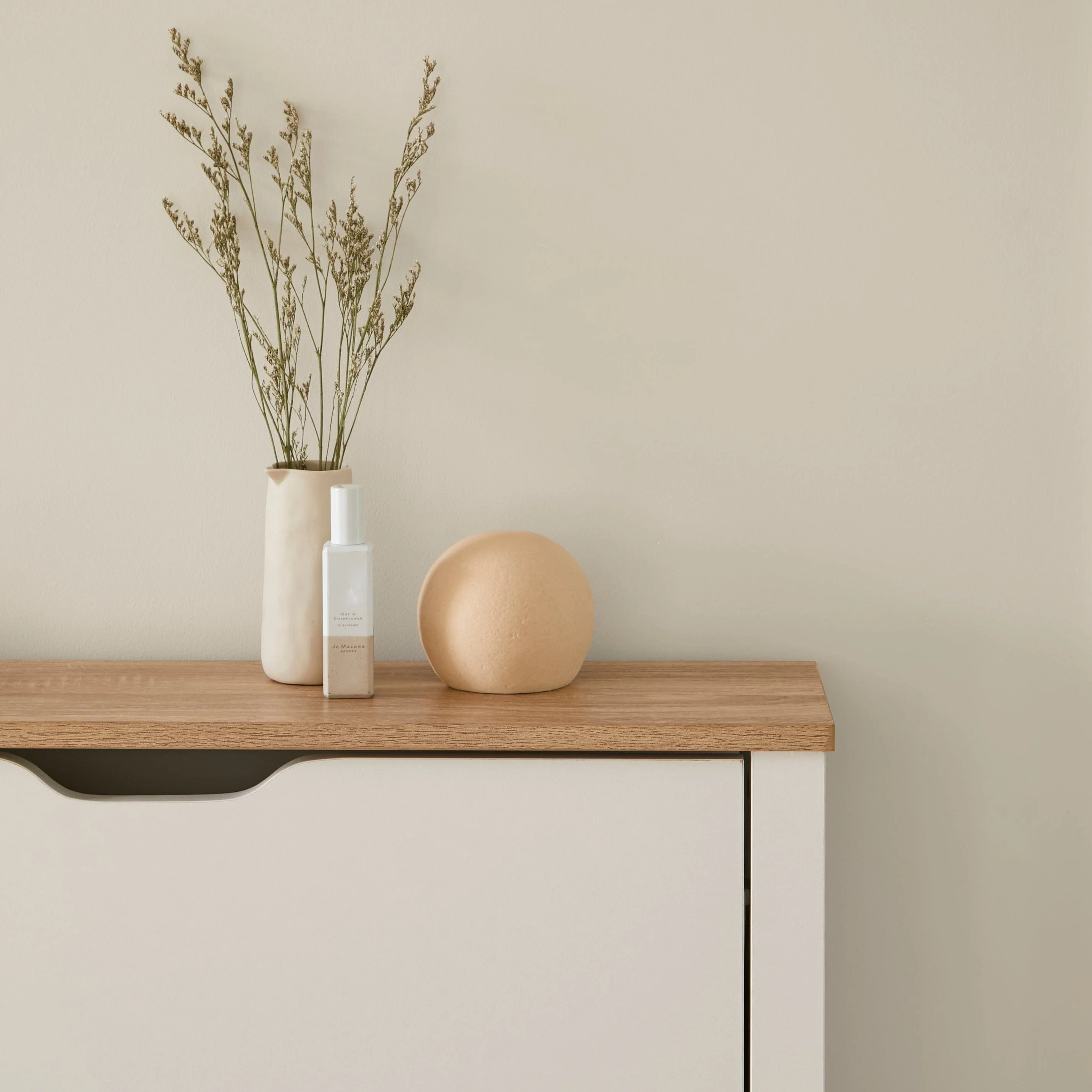 Windsor Shoe Cabinet - 3 Door - White - Image 6