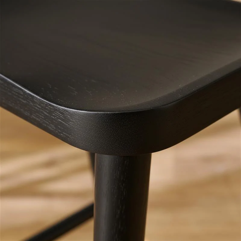 Silvester Black Bar Stool - Image 4