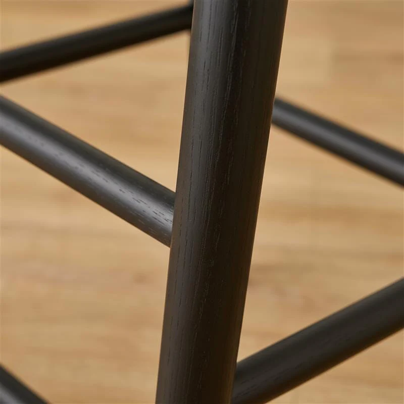 Silvester Black Bar Stool - Image 7