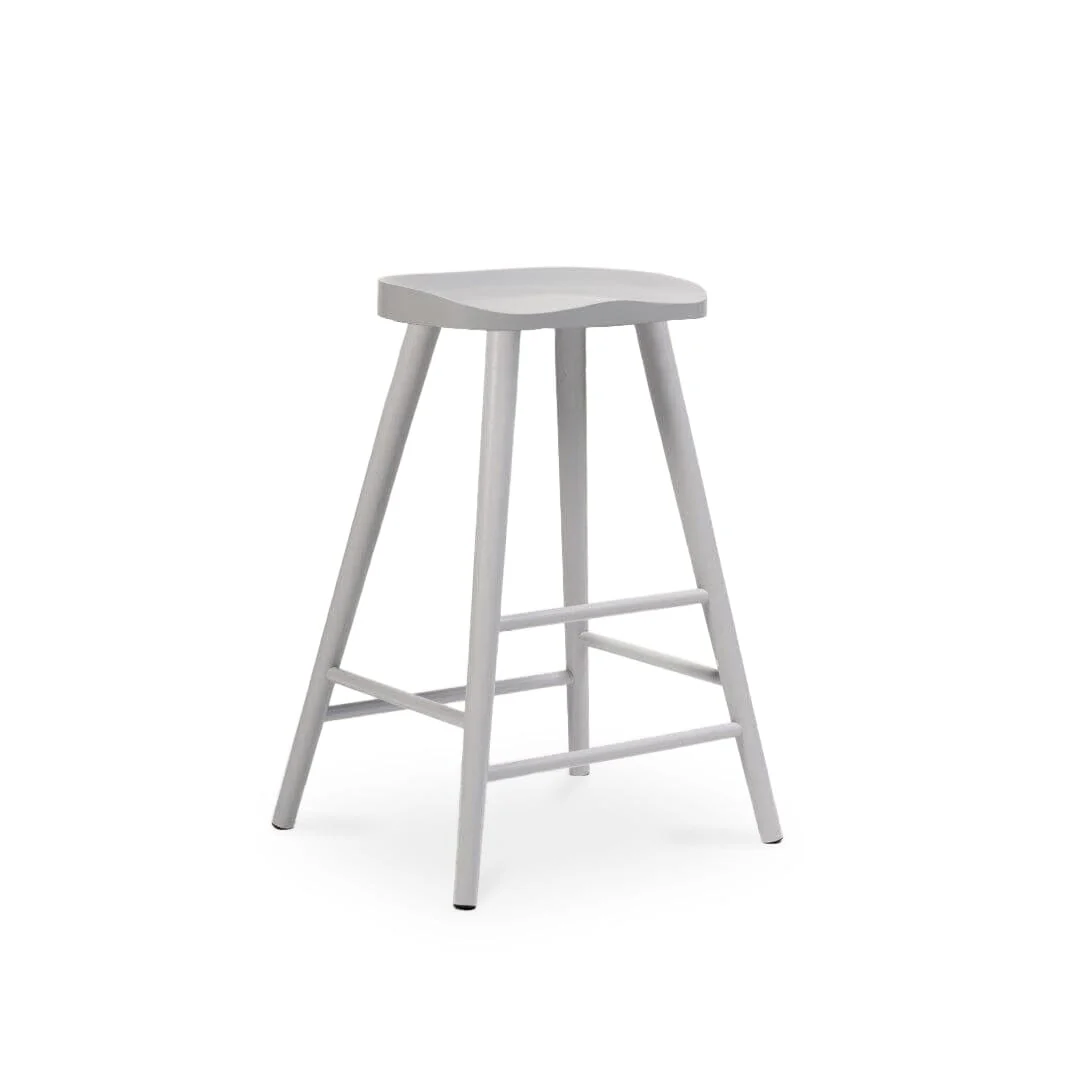 Silvester Bar Stool - Grey - Image 5