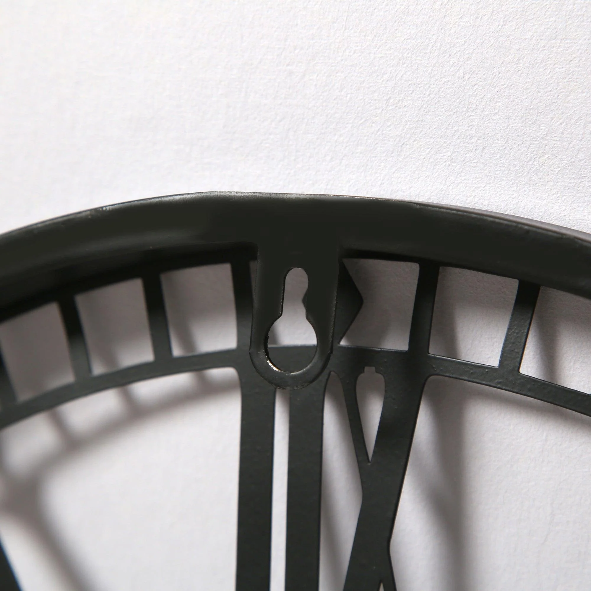 Riseley Small Skeleton Wall Clock - Black - Image 5