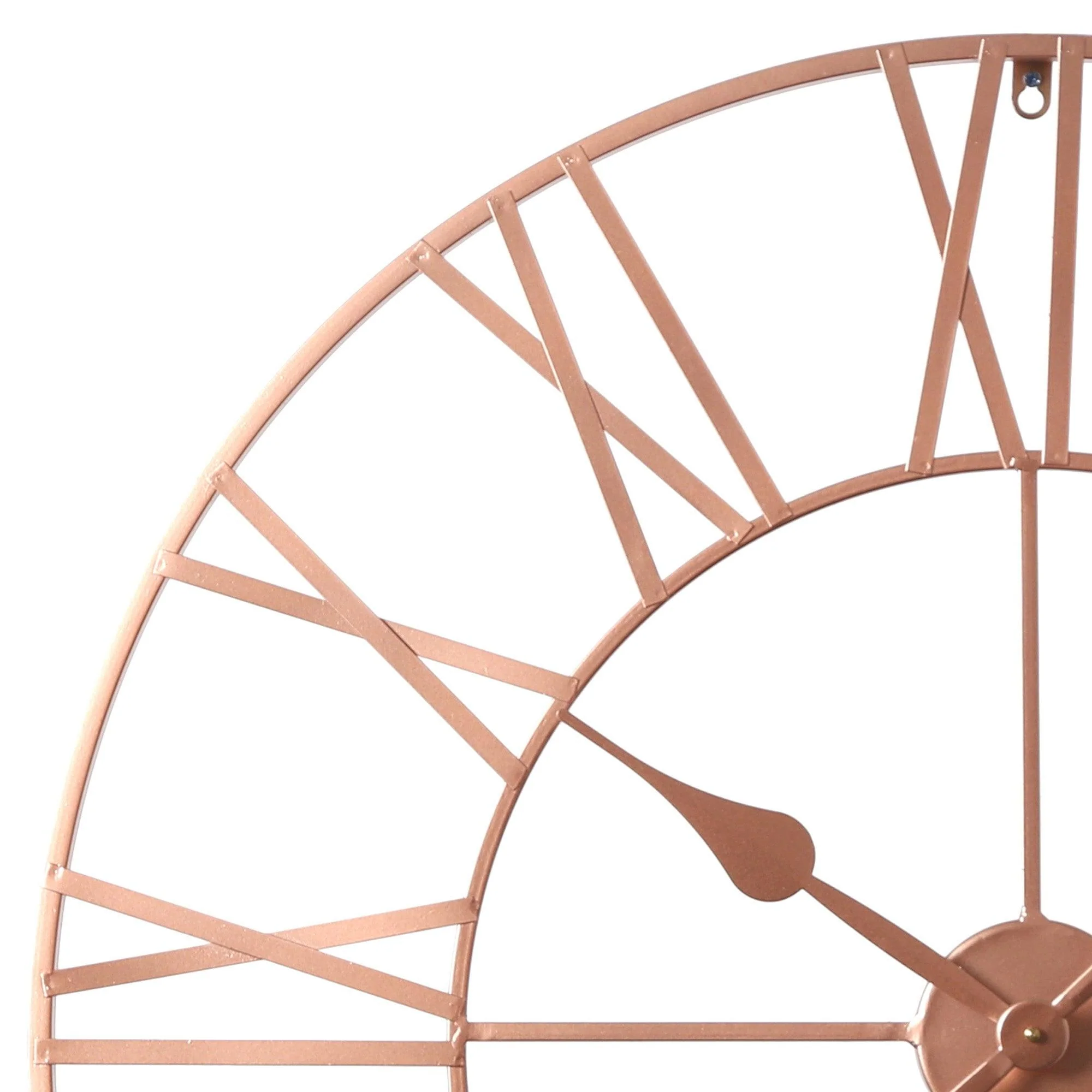 Riseley Skeleton Wall Clock - Copper - Image 6
