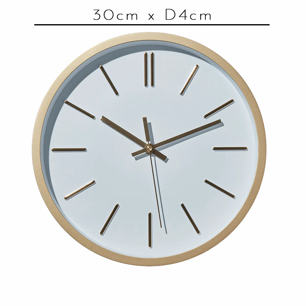 Dalton Small Wall Clock - Gold - Image 3